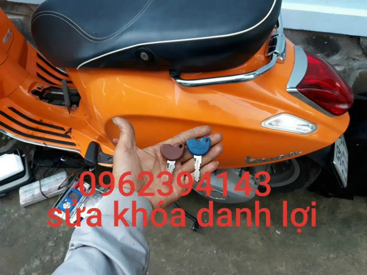 Chìa khóa xe Vespa, Piaggio - Sprint - Ảnh 2